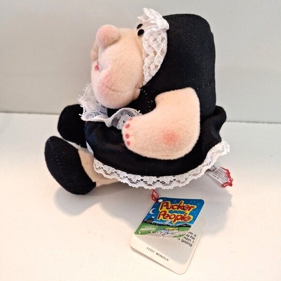 Monique Pucker People French Maid Plush Doll 4" 1984 Vintage Applause - Picture 2 of 9